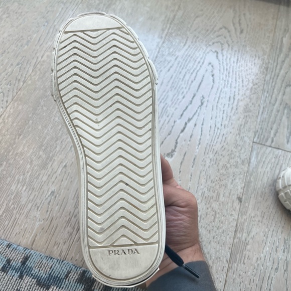 Prada high top sneakers size 5.5 - Picture 6 of 10